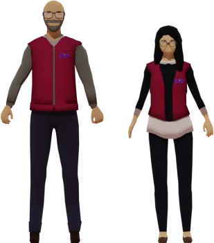  Dos investigadores de la fip - uno a un lado del otro-